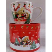 Чашка новорічна в коробці "Merry Christmas" 380мл